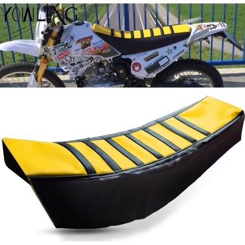 Dirt Pit Bike Gripper Soft Off-road Motorcycle Seat Cushions Seat Cover FOR SUZUKI DRZ400E DRZ400S SM DR250R DJEBEL250XC RMZ450