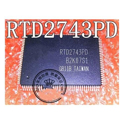 5-10PCS New RTD2743PD RTD2743PQ TQFP-128 Liquid crystal chip