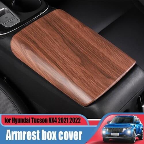 For Hyundai Tucson NX4 2021 2022 armrest box protection scratch-resistant ABS modified cover decoration