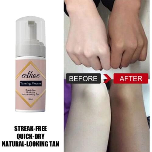 Long Lasting Sunless Tanning Self Tan Organic Natural Fake Beach Freeship Long Lasting Suntan Mousse Tan Lotion Body Tanning Lon
