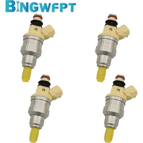 4pcs/lot Fuel Injector Nozzle INP 470 INP470 195500-2400 15710-57B00 96068643 INP-470 For Suzuki 92-98 Sidekick X-90 96-98 1.6L