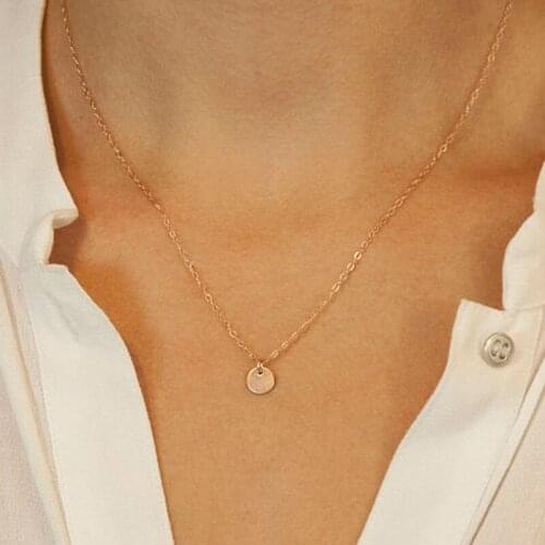 Wholesale! big star style small coin pendant metal long chain Necklace collar collares mujer vintage ethnic necklace colgante