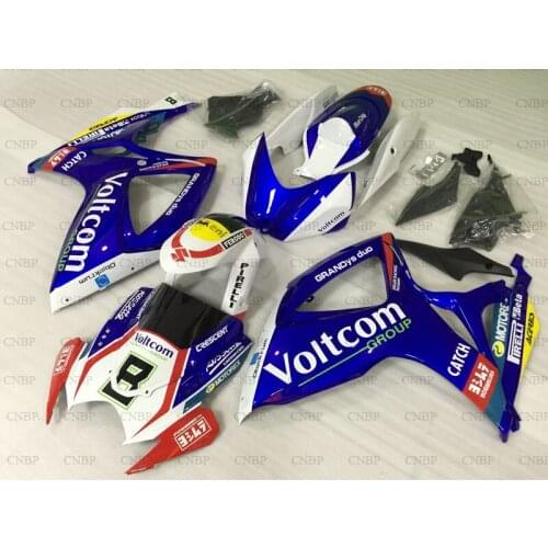 Plastic Fairings GSX-R750 2006 - 2007 K6 Abs Fairing GSX-R600 06 Full Body Kits GSX-R600 06