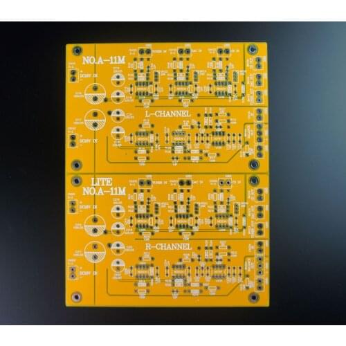 LITE A11M PCB Transistor Preamplifier Empty Board MBL6011 Power Amplifier Circuit PCB