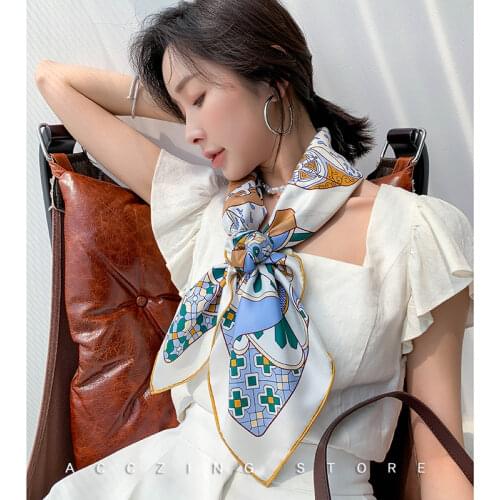 100% real Silk Scarf 90*90cm Designer 100 % Natural Silk Mulberry* Scarf Square Silk Twill Scarf Hand Rolled bandana