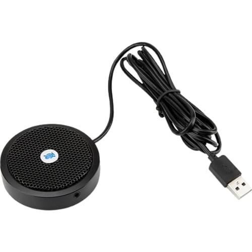 USB Microphone Conference Meeting Speech Mic For Desktop Computer PC Laptop
