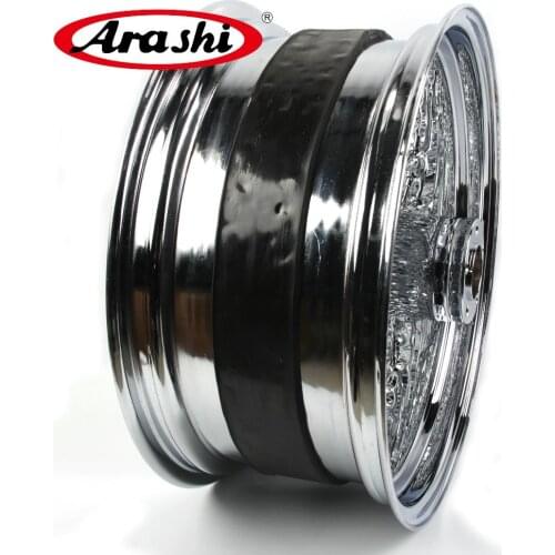 Arashi 18"x8.5"Rear Wheel Rim For Harley Davidson XL 1200 R ROADSTAR Stainless Steel Chrome Modification Motorcycle Wheel Rims