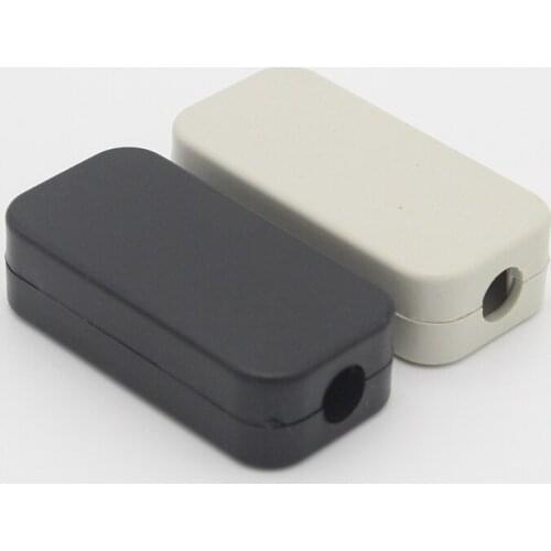 10PCS Junction Box 40x 20 x 11mm 7mm Fit Cable Hole Dia. Terminal Case Enclosure