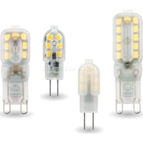 10X G9 LED Bulb 5W Bombillas LED G4 12V Dimmable LED Lamp 220V Corn Bulb Chandelier Light 2835SMD Ampoule Replace Halogen Lamp