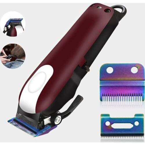 2Pcs/set Movable Blade Professional Hair Clipper Blade Replace Cutter Head Metal Bottom Clipper Accessories
