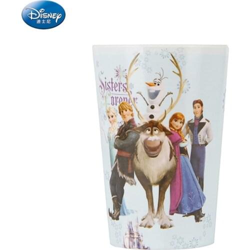 350 ML Mickey Mouse Cartoon straight drink cups Disney frozen elsa and anna kids Lovely Sport Bottles Solid Feeding water cups