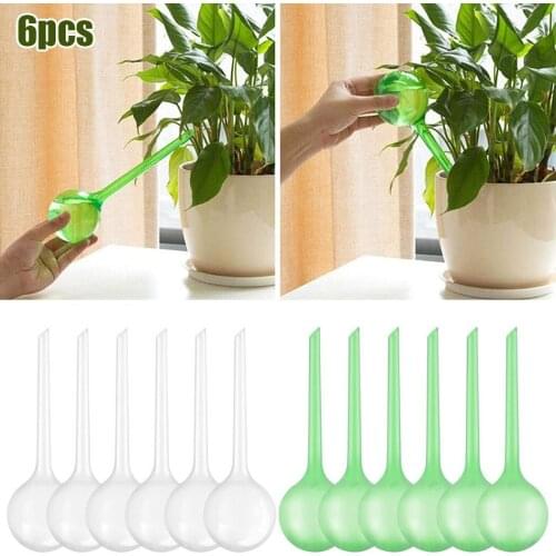 6PCS- Automatic Plant Plant Watering Bulbs Self Watering Balls House Garden Water Can Houseplant Device Drip Irrigation System