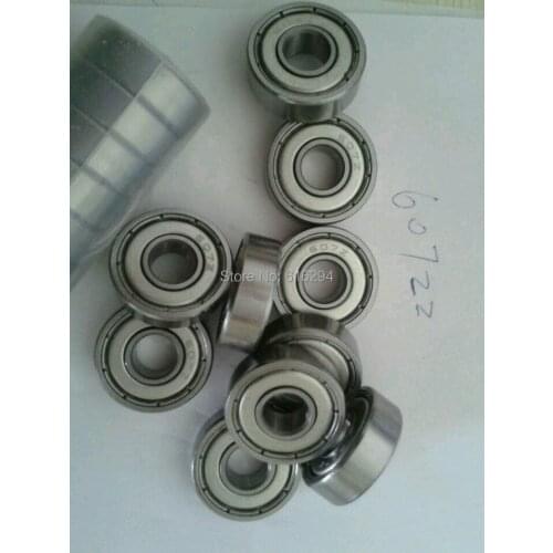 Free shipping---50pcs 607zz s607zz ball bearings 7*19*6MM S607zz stainless steel bearings