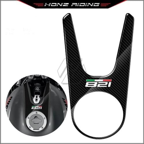 For Ducati Monster 821 2015-2017 3D Carbon-look Motorcycle Tank Pad Protector