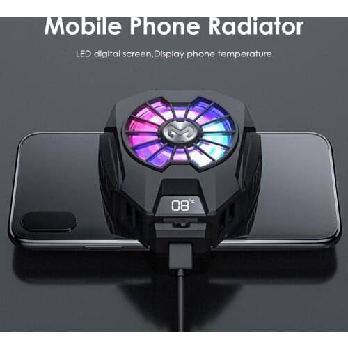 For PUBG Mobile Phone Cooler Cooling Fan Gamepad Holder Bracket Fan Radiator For IPhone Huawei Xiaomi Tablet USB Charging