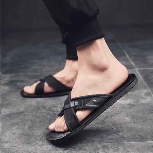 Mens Sandles Sandals For Men 2020 Man Summer Beach Vietnam Sports Mens Shoes Trekking Hollow Gladiator Slides