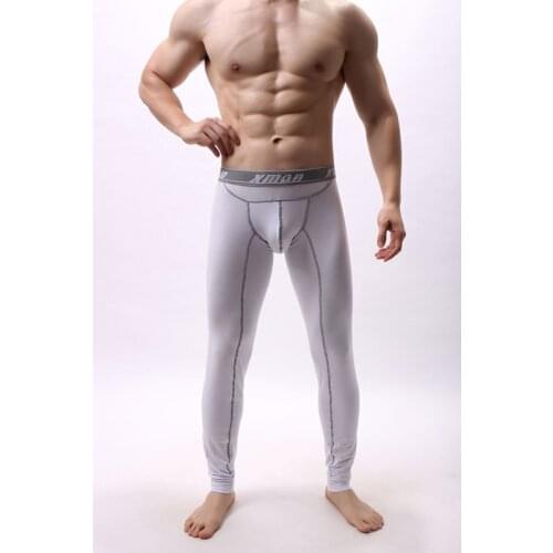 Hot Men Long Johns Clothes Male Girdle Warm Pants Mens Body Shaper Long Underwear Mens Sexy Underpants Thermal Underwear