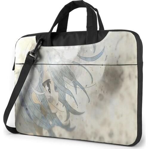 No Game No Life Laptop Bag Case Clutch Waterproof Computer Bag Kawaii Bike Laptop Pouch