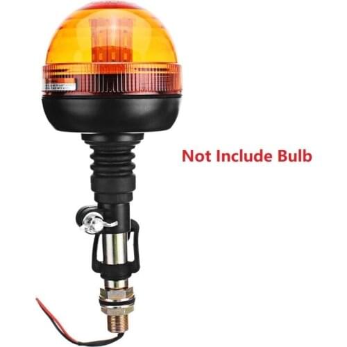 New Arrival Rotating Flashing Amber Beacon Flexible DIN Pole Tractor Mount Mounting Light Bracket Light Accessories