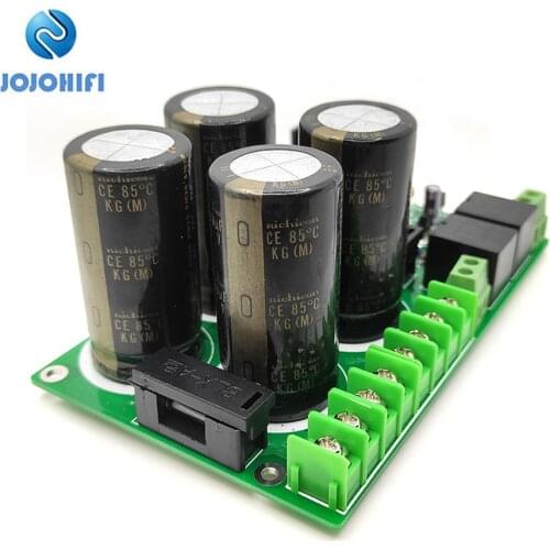 63V 6800UF AC33-40V Rectifier Filter Board with Speaker Protection for Power AMP Amplifier Assembled Board