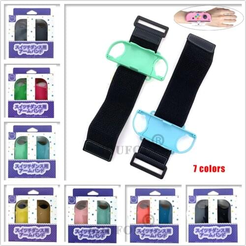 2PCS Wrist/Hand Band Belt for Nintendo Switch Joy Con Controller Adjustable Wristband Just Dance-compatible Games Accessories
