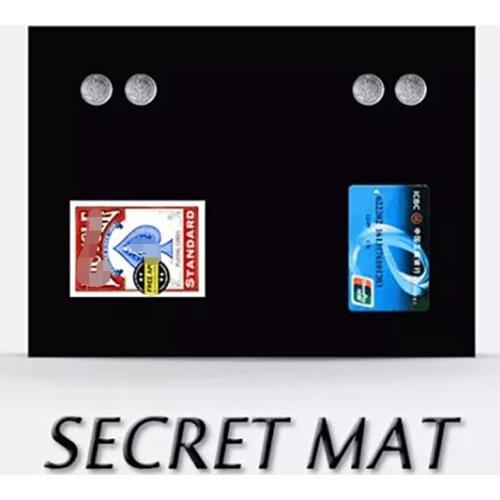 Secret Mat Magic Tricks Appearing Magic Close Up Poker Deck Card Mat Accessories Gimmicks Illusions Props Magician Magia Mat Pad