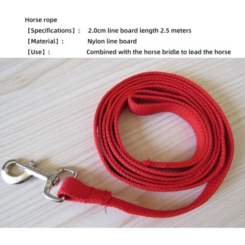 Horse rope line board training turn hook harness accessories horse bridle equestrian supplies