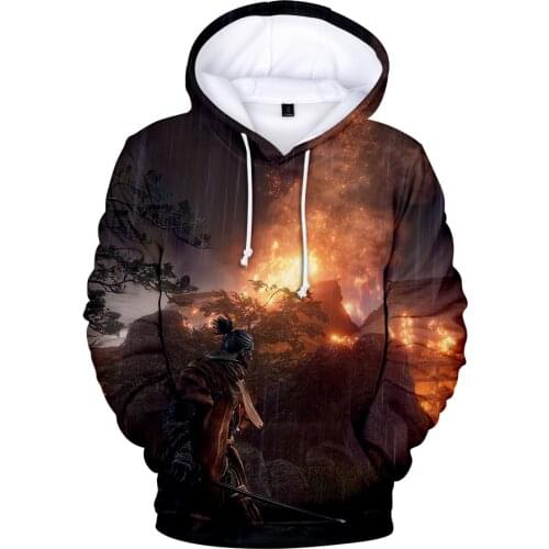 Sekiro Shadow Die Twice 3D Hoodies Men Women 2020 New Fashion Fall Winter Harajuku Casual Sweatshirt Hip Hop 3D Hoodie TOP