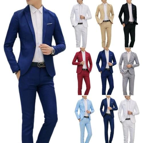 VICABO Men's Business Suits