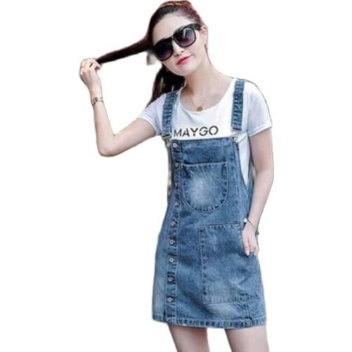 XLMJDZGS Fashion Denim Dresses