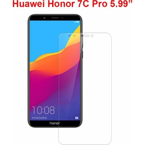 Tempered Glass Honor 7C 5.99" Screen Protector Protective Film Cover For Huawei Honor 7C Pro Glass On Mobile Phone Glass Enjoy 8