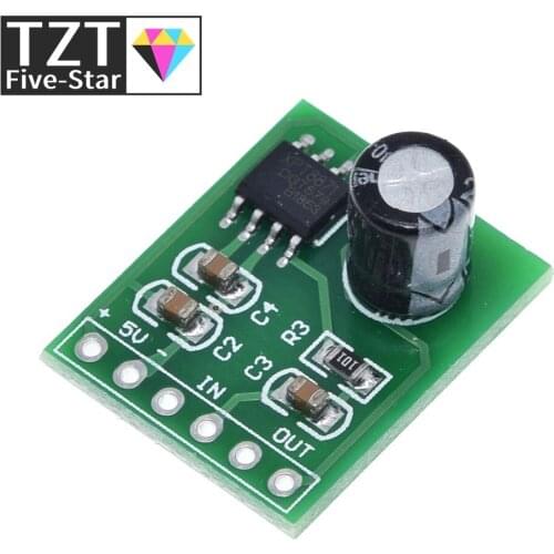 TZT DC 5V Mini Mono Audio Amplifier Board Stereo Single Channel 5W Digital Amplifier Module Single Sound Track XTP8871 8871