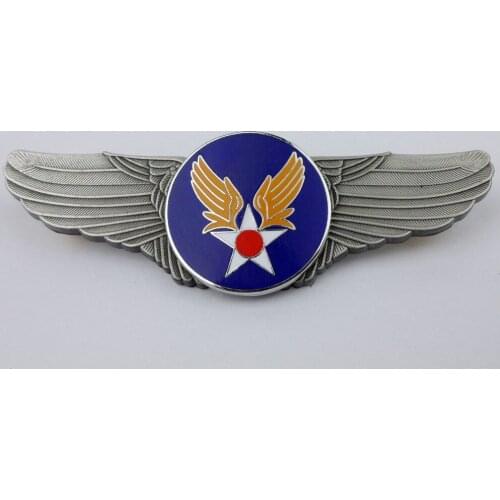 US Army Air Forces Wings Badge Pin Insignia USAAF BADGE