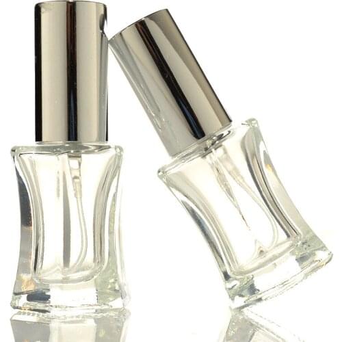 150Pcs 5Ml 1/6oz Spray Bottle Perfume Multipurpose Clear Glass Metal Cap Fine Mist Atomizer Scent Container Cosmetic Accessories