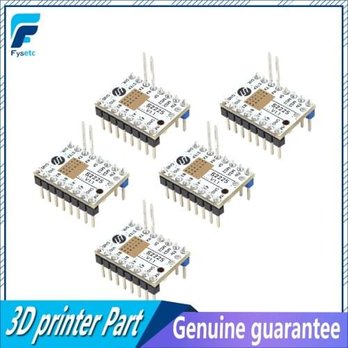 4pcs TMC S2225 V1.1 Replace TMC2208 TMC2209 Stepping Motor Driver Stepsticks Mute Driver 256 Microsteps Current 2A UART TMC2225