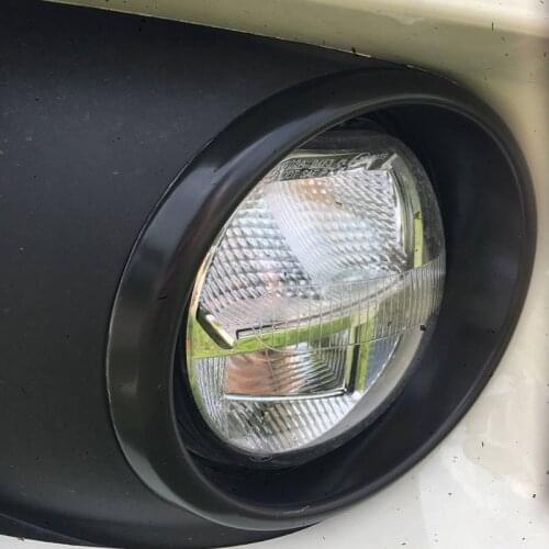 Car Decoration Brand New Pure Black Color Fog Light Trim Surround Mini Cooper F54 Clubman Cooper (2PCS/SET)