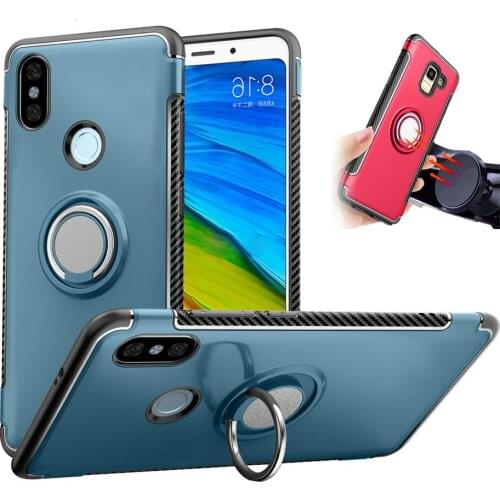 3D Ring Case For Xiaomi Redmi note 5 Case Magnetic Cover For Redmi Note 6A 6 Pro S2 5 Plus 5A Case Mi A2 lite 8 Lite SE max 3