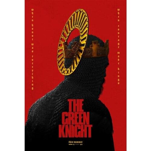 D0882 The Green Knight Movie Silk Fabric Poster Art Decor Indoor Painting Gift