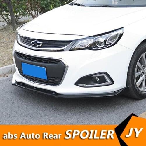 For Chevrolet Malibu Body kit spoiler 2016-2018 For Malibu ABS Rear lip rear spoiler front Bumper Diffuser Bumpers Protector