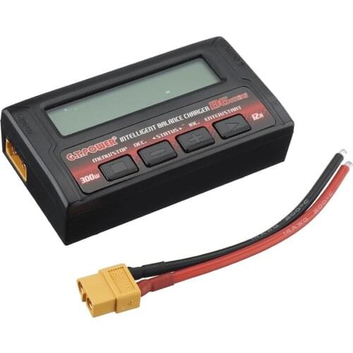 G.T.Power B6 MINI 300W 12A Intelligent Balance Charger for 1-6S Lipo Battery