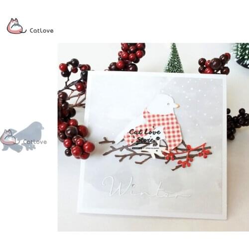 Bird Scarf Animal Metal Cutting Dies Stencils For DIY Scrapbooking Paper Card Decorative Craft Dies Embossing Die Cuts New 2019