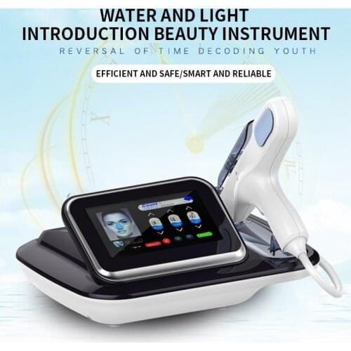 H7 micro-motion fourth-generation radio frequency water light instrument vanadium titanium needle-free water light introduction