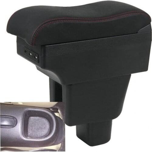 For Honda BRV BR-V Mobilio armrest box central Store content Storage box with cup holder ashtray USB interface products