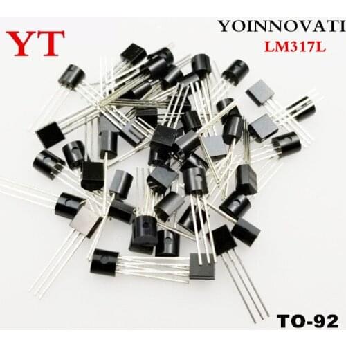 100pcs LM317 LM317L Voltage Regulator 1.2V to 37V 100mA 0.1A TO-92