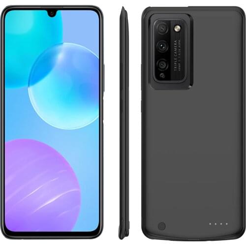 Silm Silicone shockproof Battery Charger Case For Huawei Honor 30 Lite Power bank Case For Honor 30 Lite Back clip battery Cover