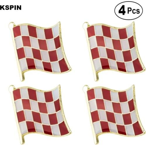 Noord-Brabant Brooches Lapel Pin Flag badge Brooch Pins Badges 4pcs