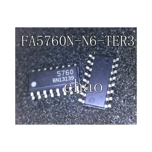10PCS FA5760N-N6-TE3 SOP-16 New and original