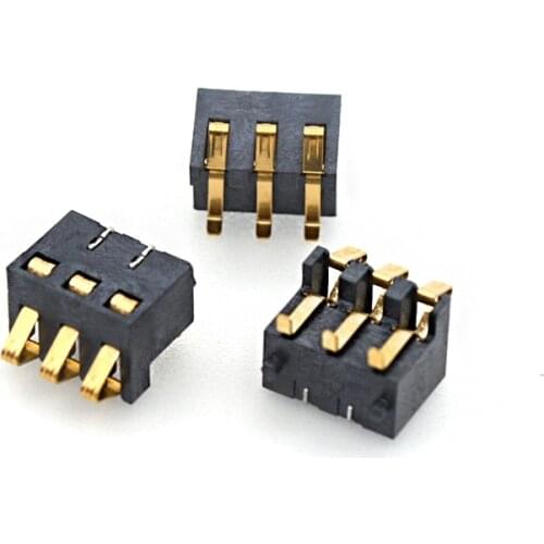 10PCS Original 3PIN 2.5ph H4.5/5.5mm battery connector Inner Battery Clip Connector replacement for all-purpose