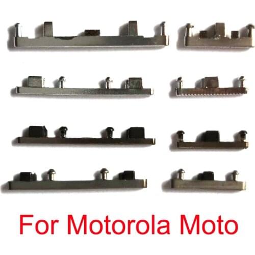 30 Sets Power Volume Side Key Button For Motorola Moto G3 / G4 / G4 Plus / G4 Play Power Volume Side Key Button Spare Parts
