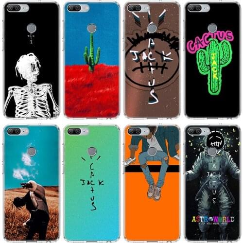 Cactus Jack travis scott hiphop Phone Case For Huawei Honor 10 9 20 Lite 9X 8X 8A Pro 7A 7X Y5 Y6 Y7 Y9 2019 V20 V30 Soft Cover